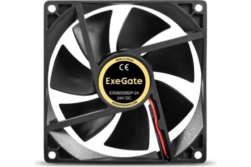  24 DC ExeGate EX09225B2P-24 (92x92x25 , 2-Ball ( ), 2pin, 2750RP