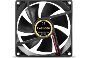  24 DC ExeGate EX09225B2P-24 (92x92x25 , 2-Ball ( ), 2pin, 2750RP
