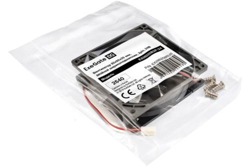  24 DC ExeGate EX09225B2P-24 (92x92x25 , 2-Ball ( ), 2pin, 2750RP