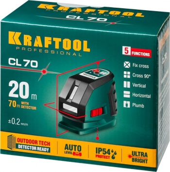   KRAFTOOL 34660   ''cl-70'' 20 / 70 