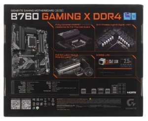   Gigabyte B760 GAMING X DDR4 LGA1700
