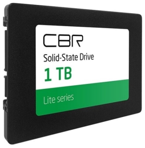  SSD- CBR SSD-001TB-2.5-LT22,  Lite, 1024 GB, 2.5, SATA III 6 Gbit/s, SM