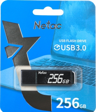   Netac U351 256Gb <NT03U351N-256G-30BK>, USB3.0,  ,  