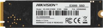  SSD M.2 HIKVision 512GB E3000 Series <HS-SSD-E3000/512G> (PCI-E 3.0 x4, up to 3500/1800MB