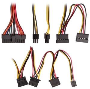   650W ExeGate XP650, ATX, PC, black, 12cm fan, 24p+4p, 6/8p PCI-E, 3*SATA, 2*IDE, FDD + 