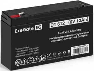  ExeGate EP234537RUS DT 612/EXG6120 (6V 12Ah)  F1