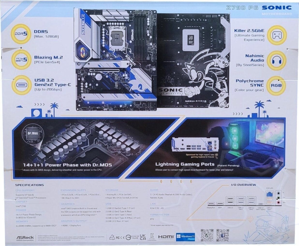   ASRock Z790 PG SONIC, RTL