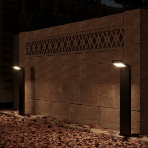  -  Gauss LED Electra, 10W, 600Lm, 4000K, 134x137x580mm, 170-240V / 50H