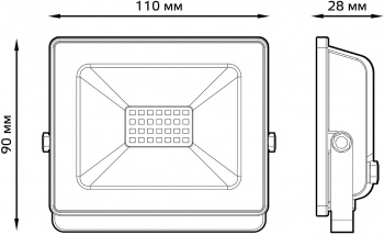   Elementary 30 2100 IP65 6500 . Gauss 613120330