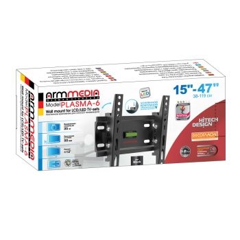   V Arm MEDIA PLASMA-6 new black
