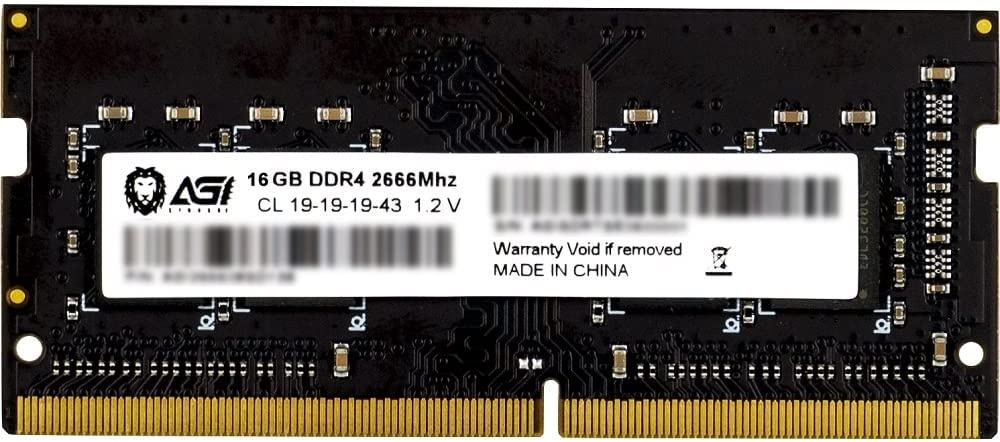   DDR4 16Gb 2666MHz AGi AGI266616SD138 SD138 RTL PC4-21300 CL19 SO-DIMM 260-pin 1.2