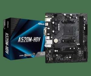   Asrock A520M-HDV Socket AM4