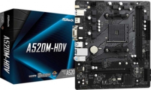   Asrock A520M-HDV Socket AM4