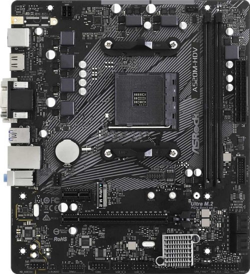   Asrock A520M-HDV Socket AM4