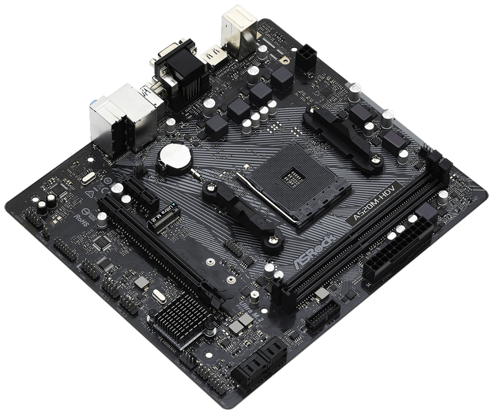   Asrock A520M-HDV Socket AM4