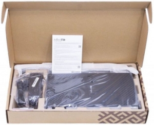   MikroTik hAP ac3 with 4-core 716 MHz CPU, 256MB RAM, 5 x Gigabit LAN (PoE
