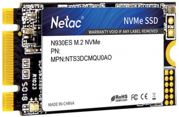  SSD M.2 2242 Netac 128Gb N930ES Series <NT01N930ES-128G-E2X> Retail (PCI-E 3.1 x2, up to 