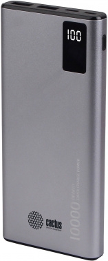   Cactus CS-PBFSLT-10000 10000mAh 3A 2xUSB 
