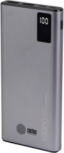   Cactus CS-PBFSLT-10000 10000mAh 3A 2xUSB 