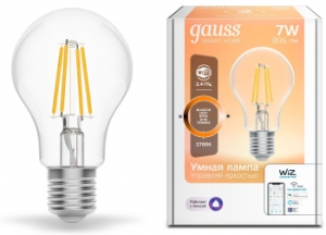    Gauss Smart Home DIM E27 A60 7  1/10/40