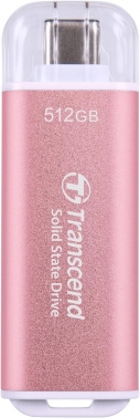  SSD External SSD Transcend 512Gb ESD300 <TS512GESD300S> (USB3.2 gen 2, Type C, 1050/950Mbs, 