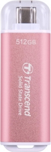  SSD External SSD Transcend 512Gb ESD300  (USB3.2 gen 2, Type C, 1050/950Mbs, 