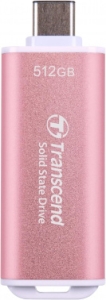  SSD External SSD Transcend 512Gb ESD300 <TS512GESD300S> (USB3.2 gen 2, Type C, 1050/950Mbs, 