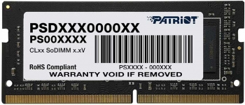   SO-DIMM DDR 4 DIMM 16Gb PC21300, 2666Mhz, Patriot Signature (PSD416G266681S) (ret