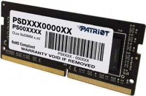   SO-DIMM DDR 4 DIMM 16Gb PC21300, 2666Mhz, Patriot Signature (PSD416G266681S) (ret