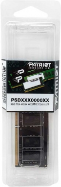   SO-DIMM DDR 4 DIMM 16Gb PC21300, 2666Mhz, Patriot Signature (PSD416G266681S) (ret