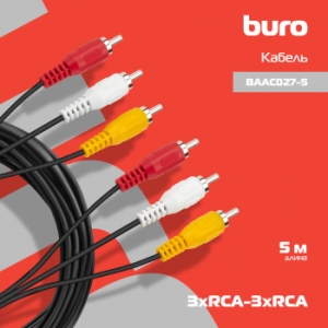   - Buro 3RCA (m)/3RCA (m) 5.  (BAAC027-5)