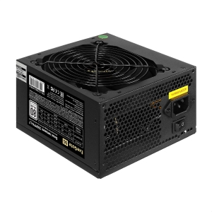   550W ExeGate 550PPH-LT-OEM, 80+, ATX, black, APFC, 12cm, 24p, (4+4)p, 5*SATA, 3*IDE