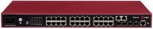   QTech QSW-3750-28T-POE-AC-R (L2+) 24x1/ 4SFP 370W