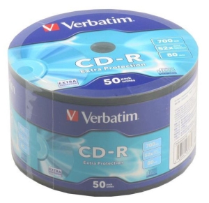  CD-R Verbatim 700 Mb, 52x, Shrink (50), DataLife (50/600)