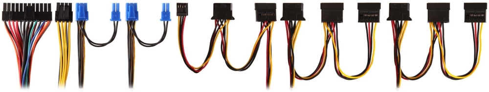   600W Exegate 600PPE, ATX, SC, black, APFC, 12cm, 24p+(4+4)p, PCI-E, 5*SATA, 3*IDE, FDD 