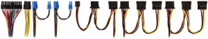   600W Exegate 600PPE, ATX, SC, black, APFC, 12cm, 24p+(4+4)p, PCI-E, 5*SATA, 3*IDE, FDD 