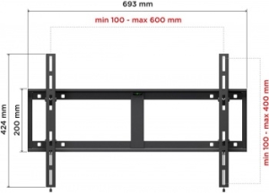   Holder LCD-T6606  42-65 .60  