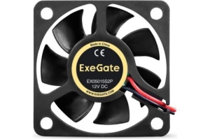  12 DC ExeGate EX05015S2P (50x50x15 , Sleeve bearing ( ), 2pin, 5500