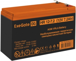  ExeGate HR 12-7.2 (12V 7.2Ah),  F2