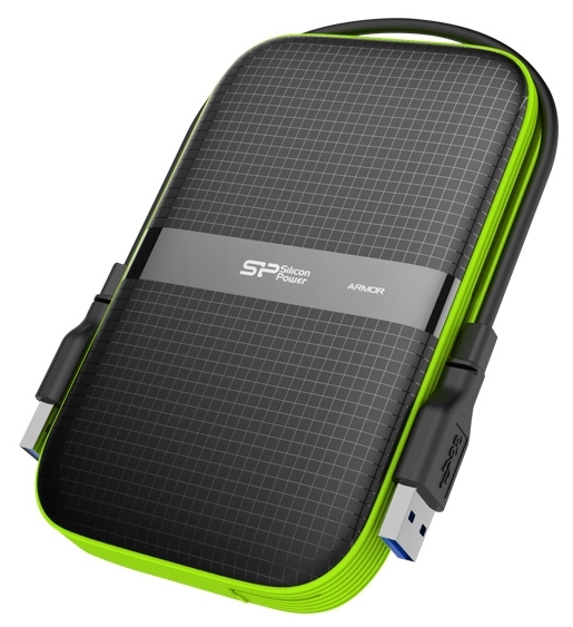   Silicon Power USB 3.0 2Tb A60 SP020TBPHDA60S3K Armor 2.5 