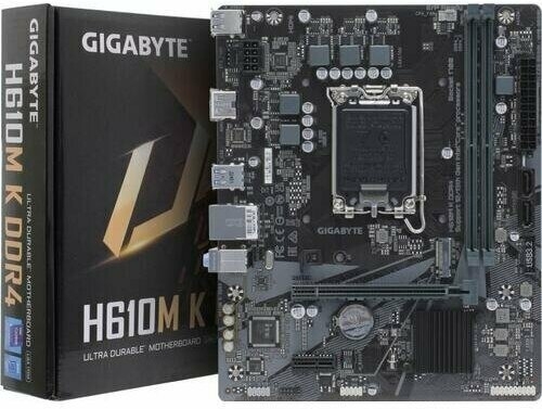   Gigabyte H610M K DDR4 V2.0 LGA1700