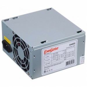   400W ExeGate Special AAA400, ATX, PC, 8cm fan, 24p+4p, 2*SATA, 1*IDE +  220V  