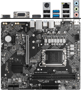   MSI PRO H610M-G DDR4 LGA1700
