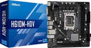   Asrock H610M-HDV LGA1700