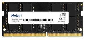   Netac 16Gb DDR4 2666Mhz DIMM SO-DIMM PC21300,  NTBSD4N26SP-16   C19