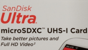   microSD 64GB SanDisk microSDXC Class 10 Ultra UHS-I 100MB/s
