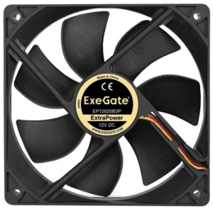  ExeGate ExtraPower EP12025B3P, 120x120x25 ,  , 3pin, 1600RPM, 25d