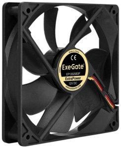  ExeGate ExtraPower EP12025B3P, 120x120x25 ,  , 3pin, 1600RPM, 25d
