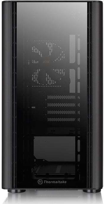  Thermaltake V150 TG CA-1R1-00S1WN-00 Black/Win/SPCC/Tempered Glass*2/ 120mm Standard Fan*1