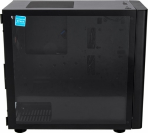  Thermaltake V150 TG CA-1R1-00S1WN-00 Black/Win/SPCC/Tempered Glass*2/ 120mm Standard Fan*1